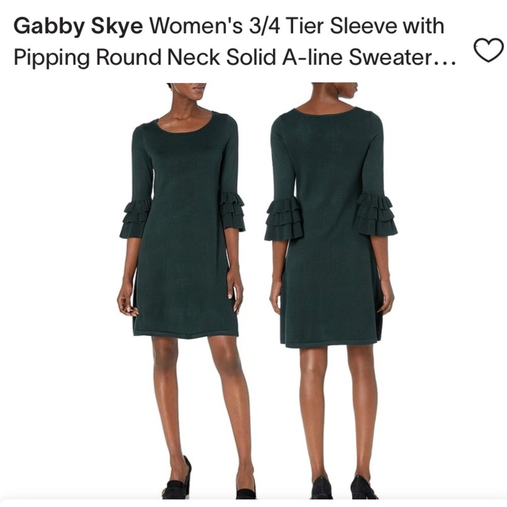 Gabby Skye sweater dress. Worn twice. Retail 99‎